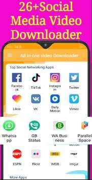 All social media Video Downloader for TikTok screenshot 3