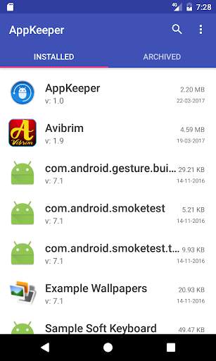 AppKeeper: Save, Backup & Restore APK Files screenshot 1