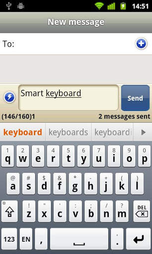 Afrikaans for Smart Keyboard screenshot 1