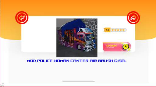 Mod Bussid Motor Sport, Drag,  screenshot 8
