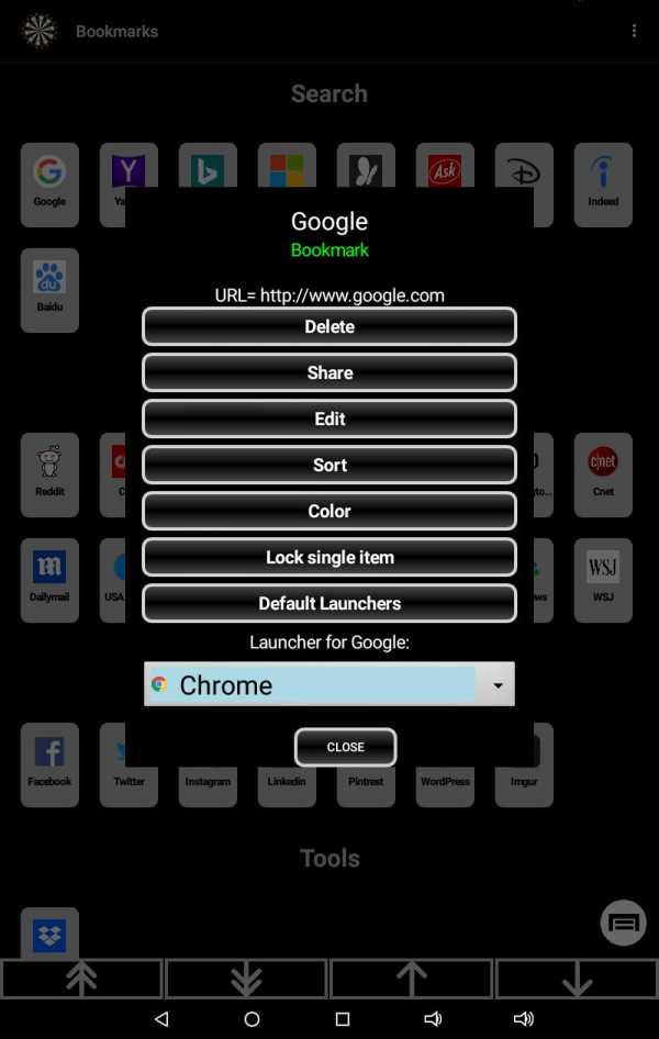 Bookmarks FreeGB screenshot 13