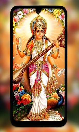 Saraswati Mata Wallpapers HD screenshot 2