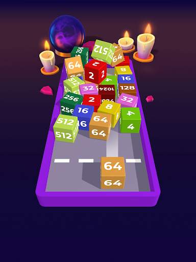 Chain Cube 2048: 3D Merge Game screenshot 14