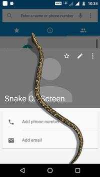 Snake On Screen - Funny Prank screenshot 6