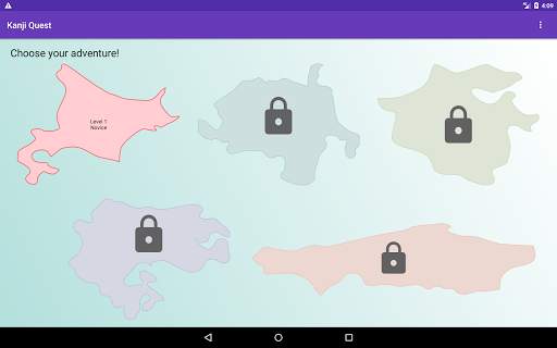 Kanji Quest - study for JLPT in a fun Kanji Game ! screenshot 11