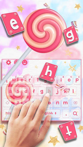Honeyed Lollipop Keyboard Theme screenshot 3