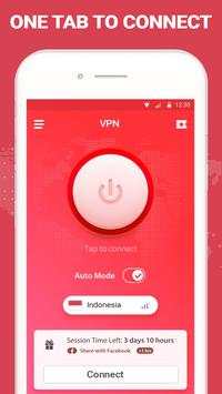 Indonesia VPN: free vpn proxy & vpn client screenshot 1