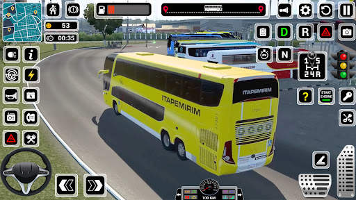 Mengemudi Bus Pelatih Kot Euro screenshot 2