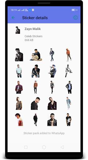 One Direction WAStickerApps : Stickers 4 Whatsapp screenshot 4