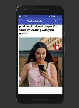 tips for Tinder guide screenshot 2