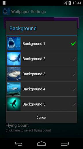 Shark Live Wallpaper screenshot 6
