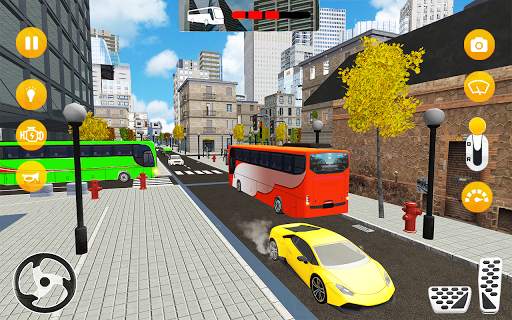 Luxury Coach Bus Simulator: bus driving Games 2020 screenshot 4