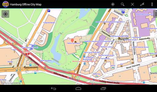 Hamburg Offline City Map screenshot 15