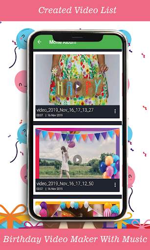 Birthday Video Maker With Music 2020 screenshot 4