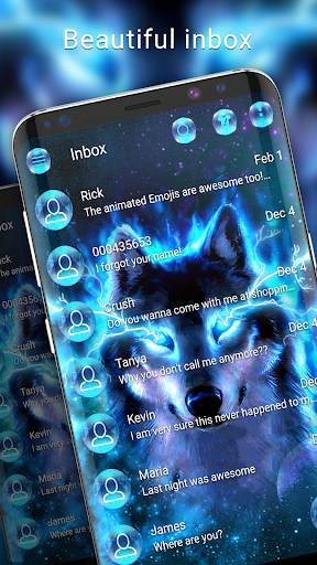 gb wa terbaru sms theme screenshot 1