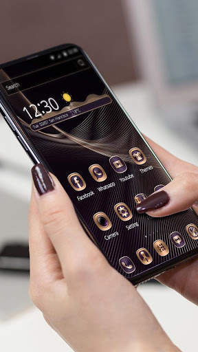 Rose gold business theme screenshot 3