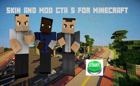 Mod & Skin GTA V for Minecraft screenshot 1