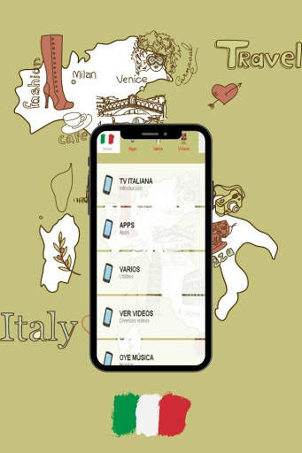 Free Italian TV All And Channel HD Guides screenshot 1