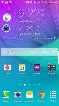 Launcher Theme - Galaxy Note 6 screenshot 2