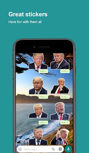 Donald Trump Stickers screenshot 3