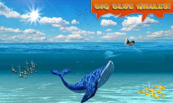 Blue Whale Swim Life Simulator – Deep Sea 3D Game screenshot 4