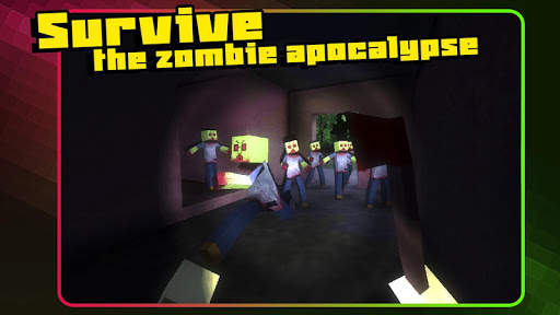 Pixel Zombie Apocalypse Day 3D screenshot 2