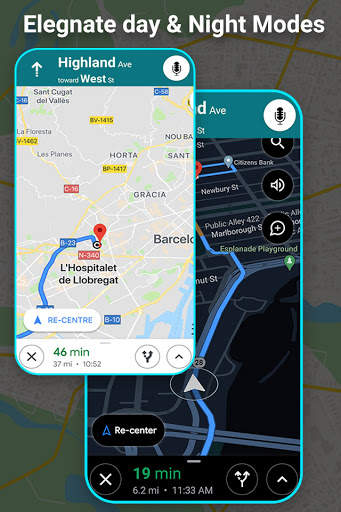 GPS Navigation - Route Finder, Direction, Road Map screenshot 1
