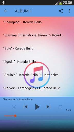 Korede Bello Songs 2020 - Without Internet screenshot 3