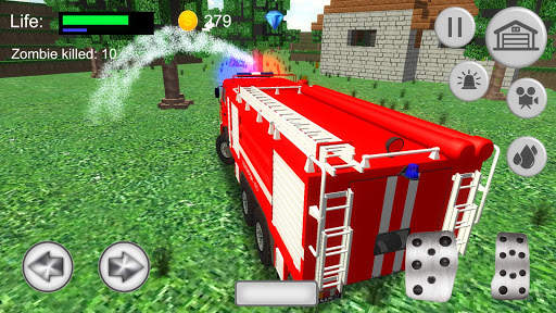 Driver Steve: EMERCOM - Firefighter Simulator screenshot 1