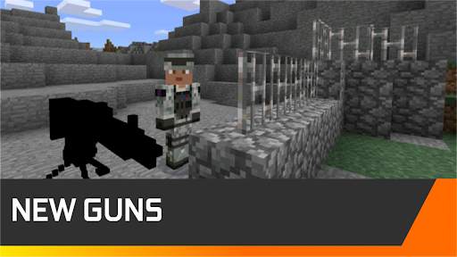 Guns mod for minecraft pe screenshot 1