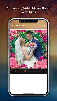 Anniversary Photo Video Maker with Song screenshot 4