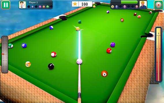 9 bola game biliar snooker screenshot 2