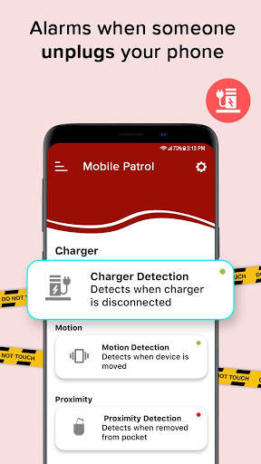 Mobile Patrol- Anti Theft Alarm screenshot 1