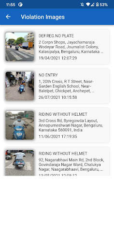 Traffic Fines Bangalore screenshot 3