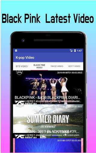 Kpop Video screenshot 3