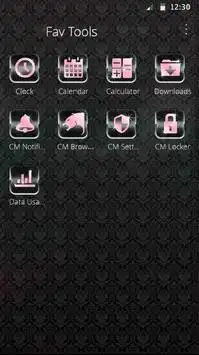 Mewah pink CM Launcher screenshot 4