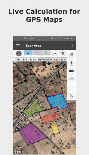 Easy Area : Land Area Measure screenshot 4