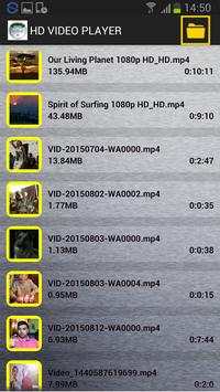MP4/3GP/AVI HD Video Player screenshot 3
