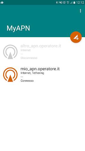 MyAPN - APN Manager, Switcher screenshot 1
