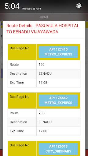 APSRTC City Bus Live Track screenshot 4