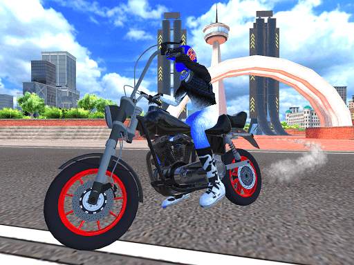 Motorbike Driving Traffic Game screenshot 4