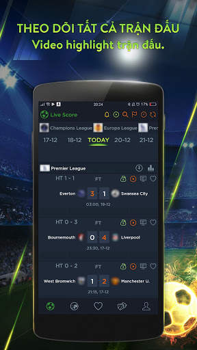 Bóng đá trực tiếp livescore365 screenshot 11