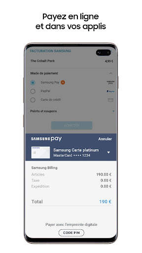 Samsung Pay screenshot 3