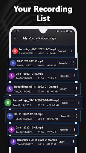 Voice Recorder and Editor screenshot 4