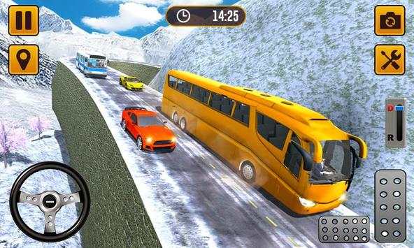 Bus Uphill Climb Racing 3D - Mountain Climb Sim screenshot 2