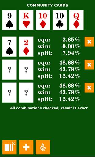 Poker Calculator screenshot 3