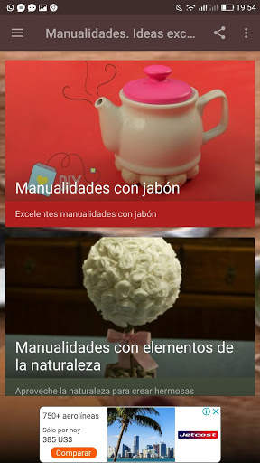 Manualidades. Ideas excelentes 2 تصوير الشاشة