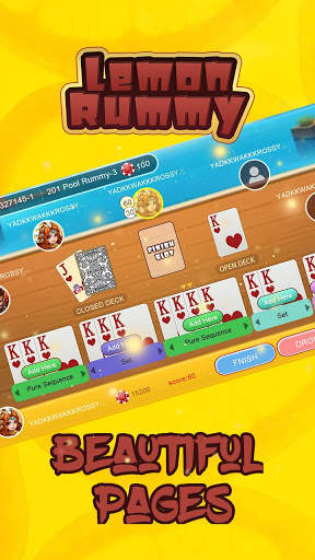 Lemon Rummy screenshot 2
