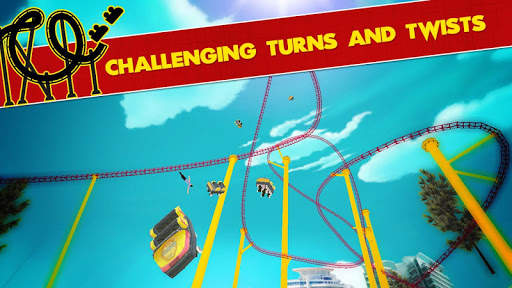 Roller Coaster Racing 3D 2 player screenshot 13