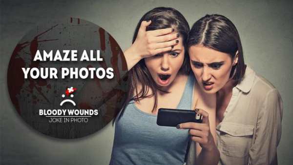 Bloody wounds photo editor screenshot 2
